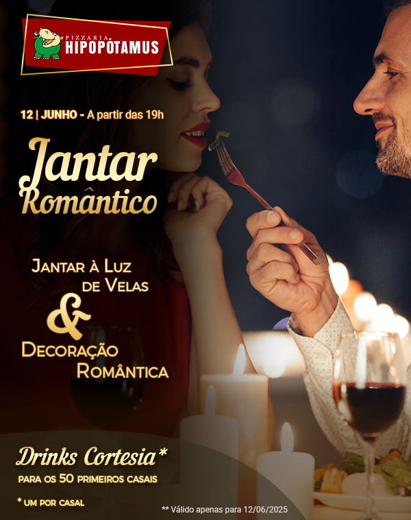 Jantar romântico!