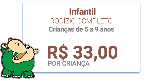 Hipopotamus Promoção Infantil